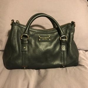 Kate Spade Black  Pebbled Leather Purse/Hand Bag